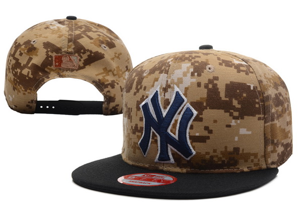 MLB New York Yankees NE Snapback Hat #167